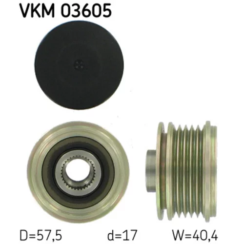 Voľnobežka alternátora VKM 03605 /SKF/