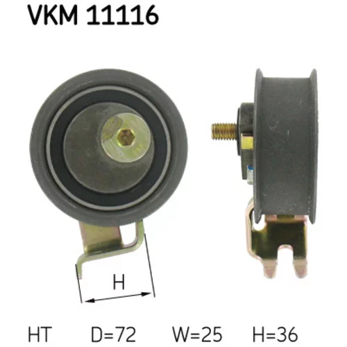 Napínacia kladka ozubeného remeňa VKM 11116 /SKF/