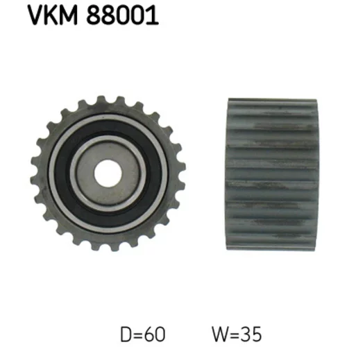 Obehová/vodiaca kladka ozubeného remeňa VKM 88001 /SKF/