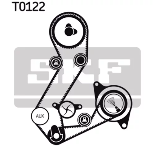 Sada ozubeného remeňa SKF VKMA 04103 - obr. 1