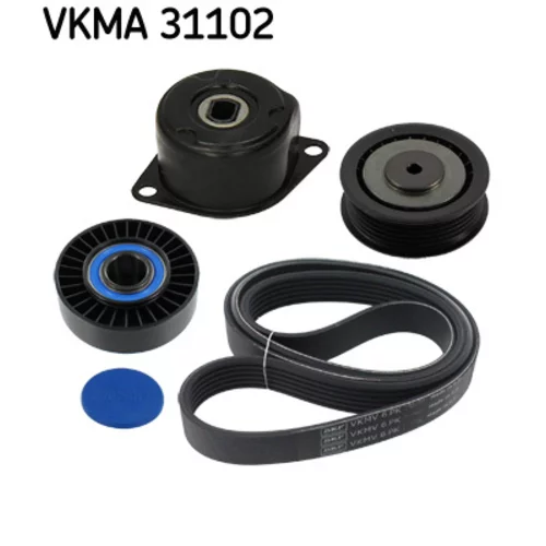 Ozubený klinový remeň - Sada SKF VKMA 31102