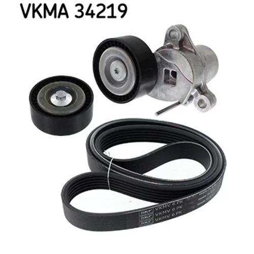 Ozubený klinový remeň - Sada SKF VKMA 34219