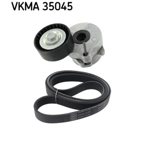 Ozubený klinový remeň - Sada SKF VKMA 35045