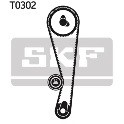 Sada ozubeného remeňa VKMA 90001 /SKF/ - obr. 2