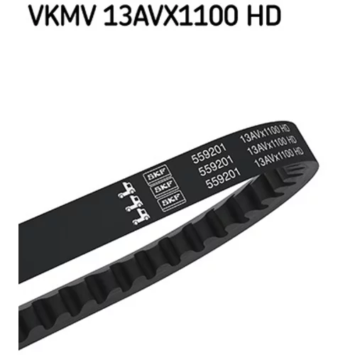 Klinový remeň SKF VKMV 13AVX1100 HD