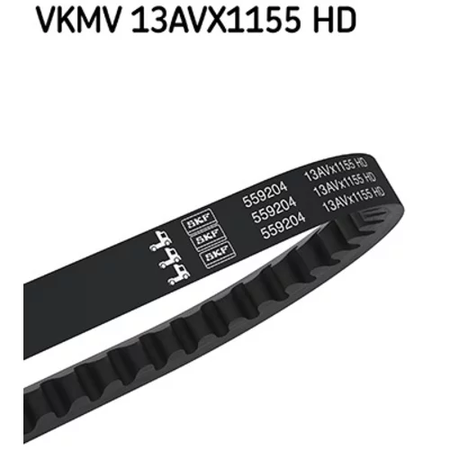 Klinový remeň SKF VKMV 13AVX1155 HD