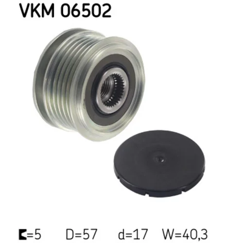 Voľnobežka alternátora SKF VKM 06502