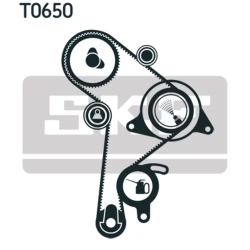 Sada ozubeného remeňa VKMA 01014 /SKF/ - obr. 1