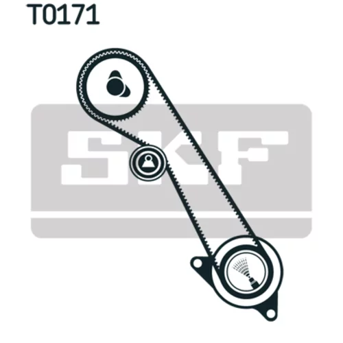 Sada ozubeného remeňa SKF VKMA 04108 - obr. 1