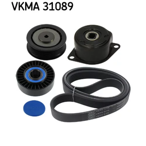 Ozubený klinový remeň - Sada SKF VKMA 31089