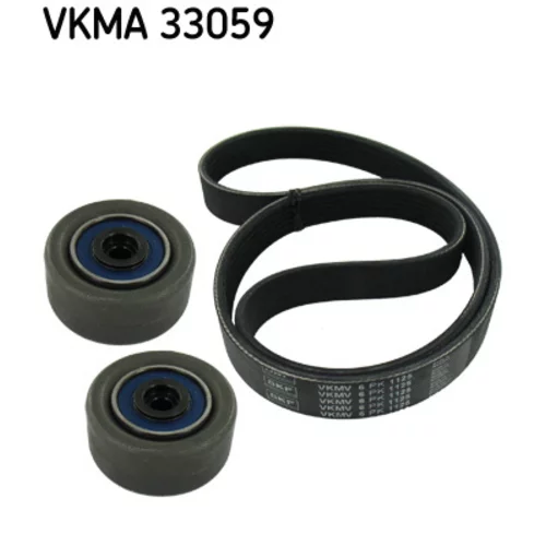 Ozubený klinový remeň - Sada SKF VKMA 33059