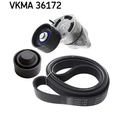 Ozubený klinový remeň - Sada SKF VKMA 36172