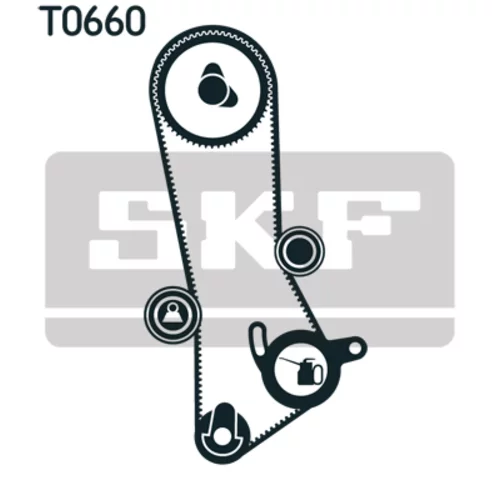 Sada ozubeného remeňa SKF VKMA 91715 - obr. 1