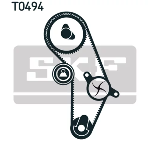 Sada ozubeného remeňa SKF VKMA 92401 - obr. 1