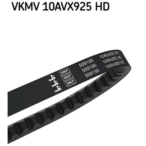 Klinový remeň SKF VKMV 10AVX925 HD