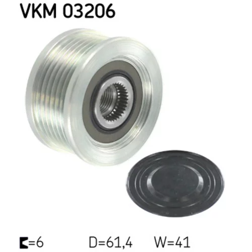 Voľnobežka alternátora SKF VKM 03206