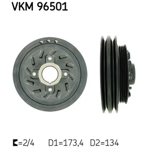 Remenica kľukového hriadeľa SKF VKM 96501