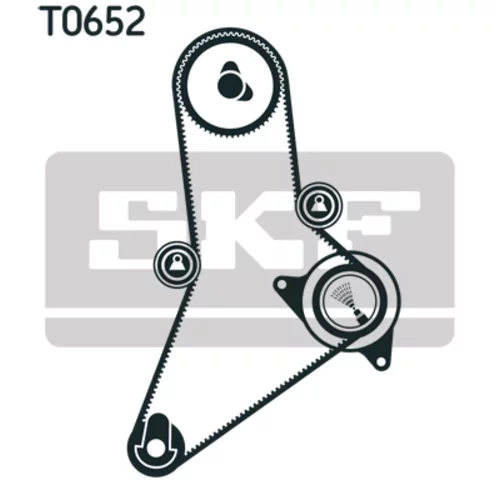 Sada ozubeného remeňa SKF VKMA 02384 - obr. 1