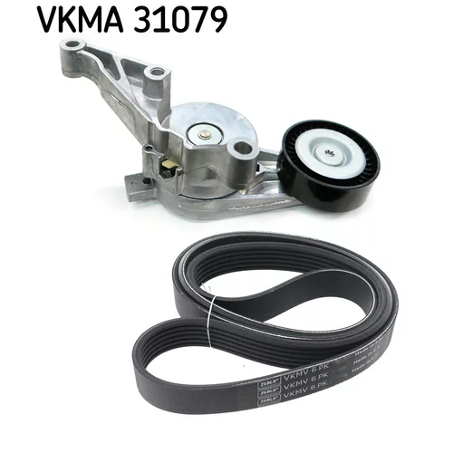 Ozubený klinový remeň - Sada SKF VKMA 31079