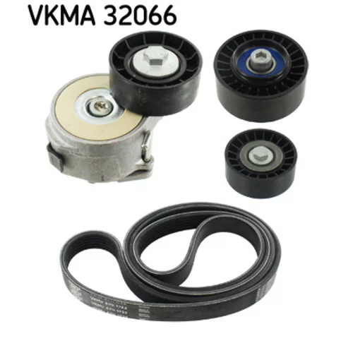 Ozubený klinový remeň - Sada SKF VKMA 32066