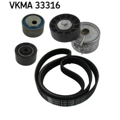 Ozubený klinový remeň - Sada SKF VKMA 33316