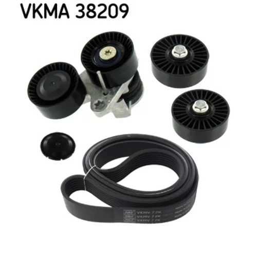 Ozubený klinový remeň - Sada SKF VKMA 38209