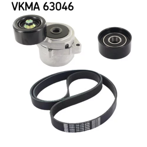 Ozubený klinový remeň - Sada SKF VKMA 63046