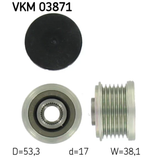 Voľnobežka alternátora SKF VKM 03871