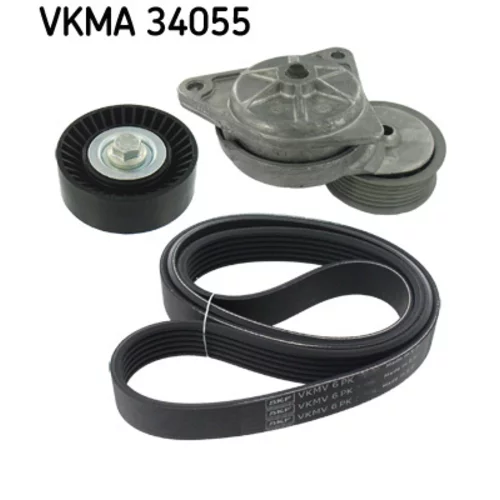 Ozubený klinový remeň - Sada SKF VKMA 34055