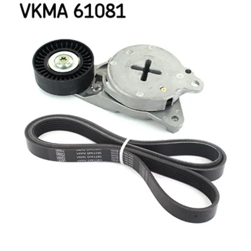 Ozubený klinový remeň - Sada SKF VKMA 61081