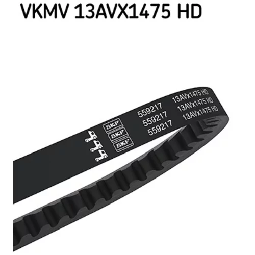 Klinový remeň SKF VKMV 13AVX1475 HD