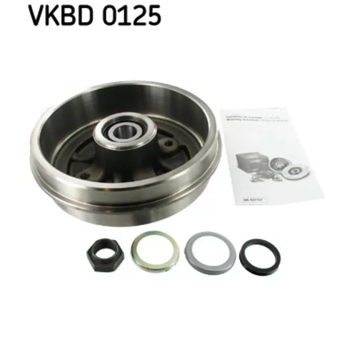 Brzdový bubon SKF VKBD 0125