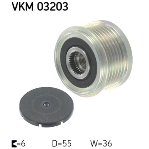 Voľnobežka alternátora SKF VKM 03203