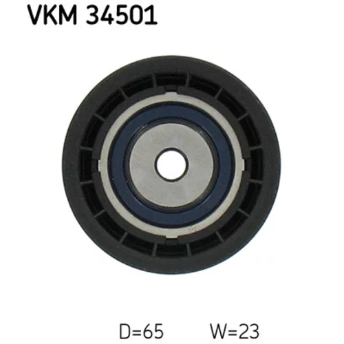 Vratná/vodiaca kladka rebrovaného klinového remeňa SKF VKM 34501 - obr. 1