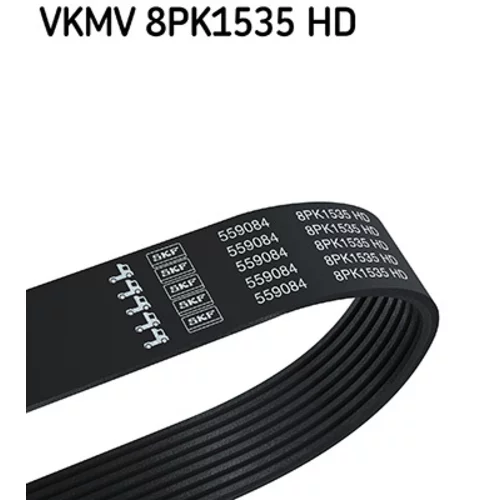 Ozubený klinový remeň SKF VKMV 8PK1535 HD