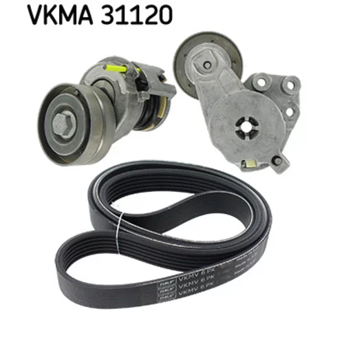 Ozubený klinový remeň - Sada SKF VKMA 31120