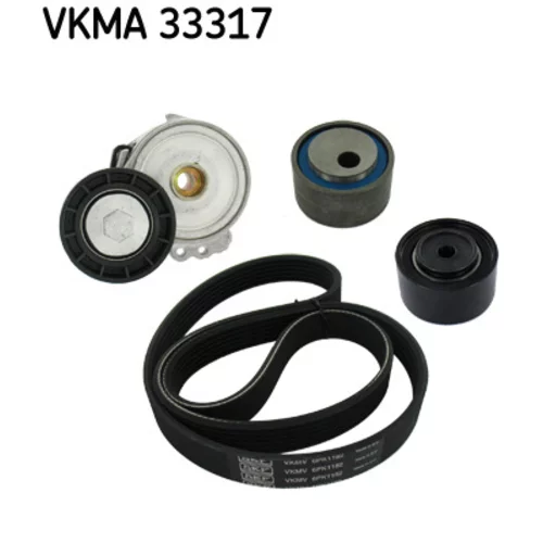 Ozubený klinový remeň - Sada SKF VKMA 33317