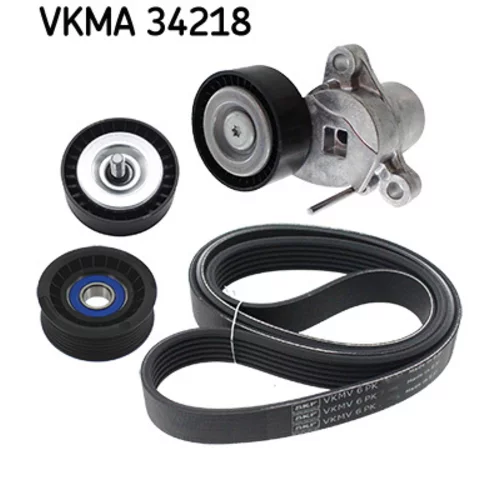 Ozubený klinový remeň - Sada SKF VKMA 34218