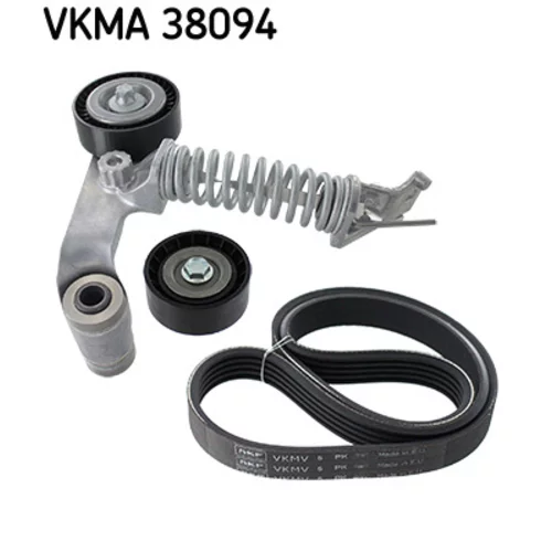 Ozubený klinový remeň - Sada SKF VKMA 38094