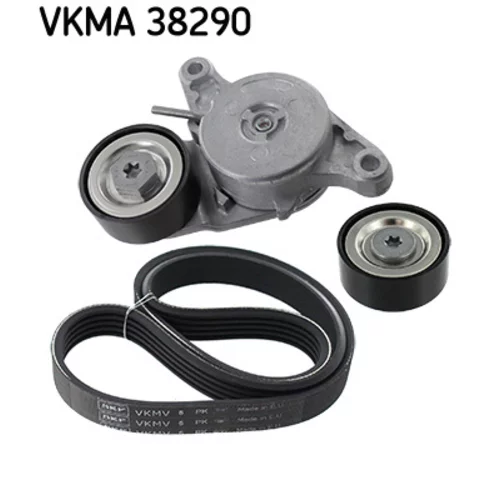 Ozubený klinový remeň - Sada SKF VKMA 38290