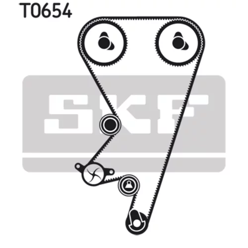 Vodné čerpadlo + sada ozubeného remeňa SKF VKMC 05202 - obr. 1