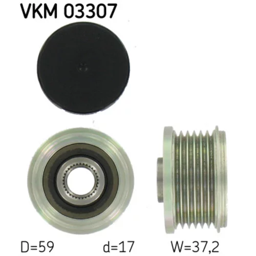 Voľnobežka alternátora SKF VKM 03307