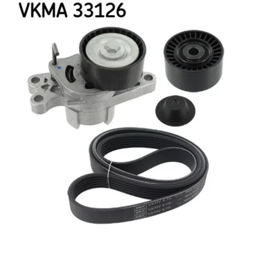 Ozubený klinový remeň - Sada SKF VKMA 33126