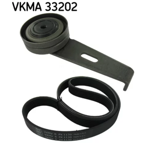 Ozubený klinový remeň - Sada SKF VKMA 33202