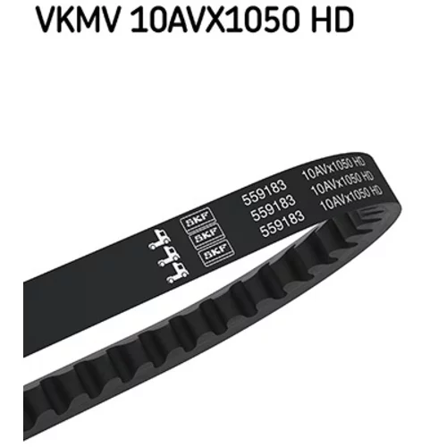 Klinový remeň SKF VKMV 10AVX1050 HD