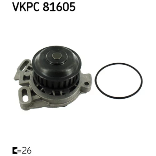 Vodné čerpadlo, chladenie motora SKF VKPC 81605