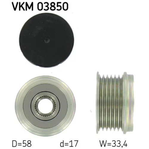 Voľnobežka alternátora SKF VKM 03850