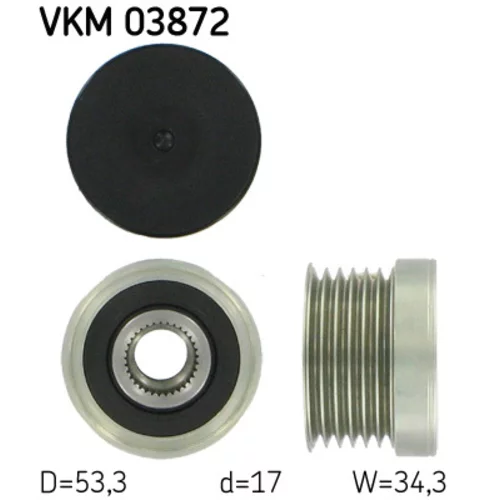 Voľnobežka alternátora SKF VKM 03872