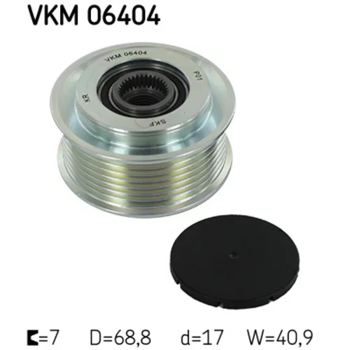 Voľnobežka alternátora SKF VKM 06404