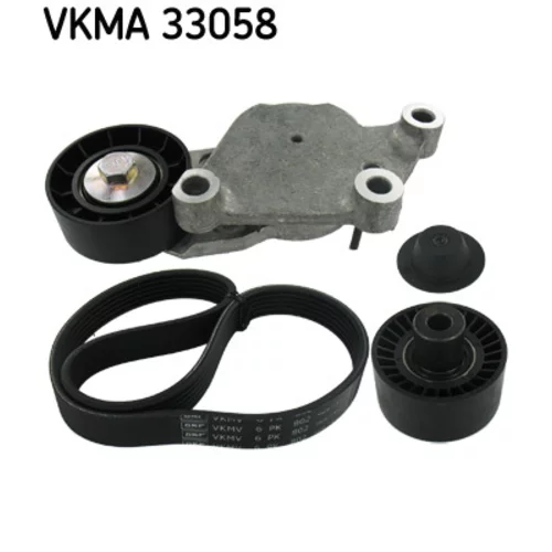 Ozubený klinový remeň - Sada SKF VKMA 33058